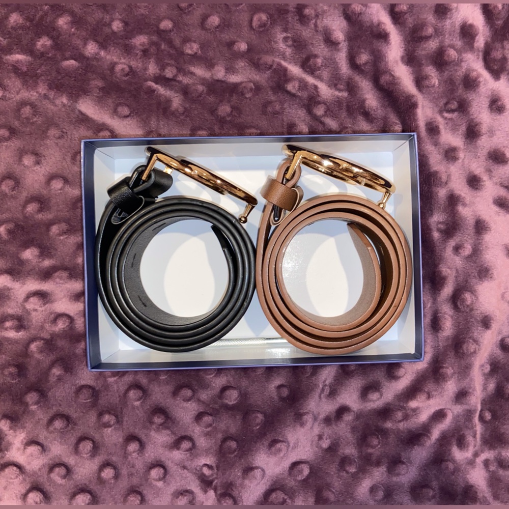 2 Pack Women’s Belts - Picture 5 of 5